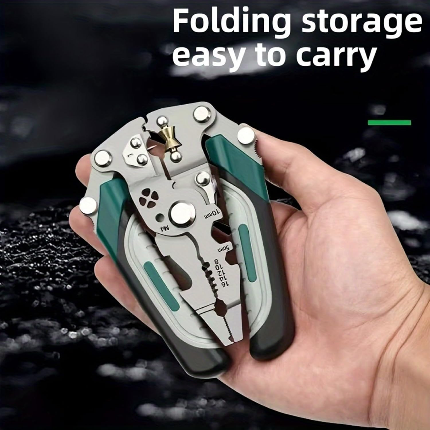 18 in 1 Multi Tool Multifunctional Folding Pliers Heavy-Duty Collapsible Electri