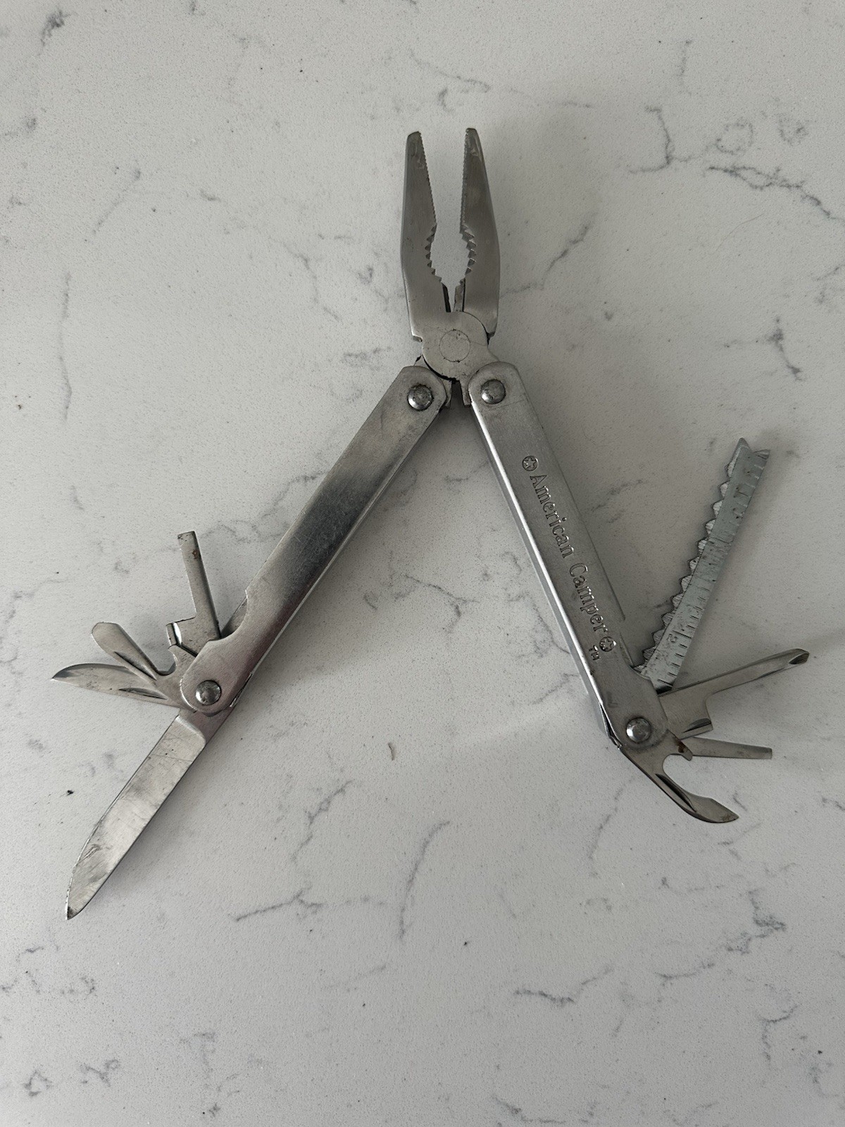 American Camper 9 Tool Multi-Tool Camping, Hunting Outdoor universal Survival