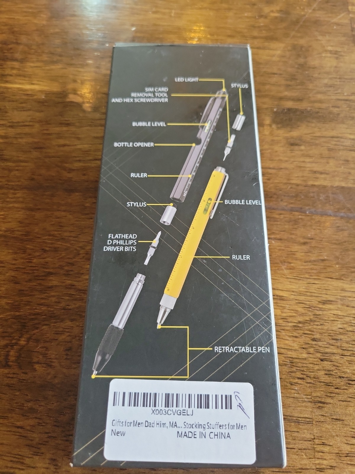 Mafehan Multi-Tool Pen Set (10 in 1) – NEVER OPENED Perfect Gifts Ruler Level 5