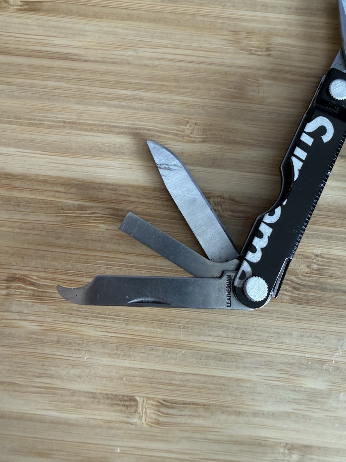 RARE Collectible Leatherman SUPREME MICRA Multi Tool Multitool Knife Black
