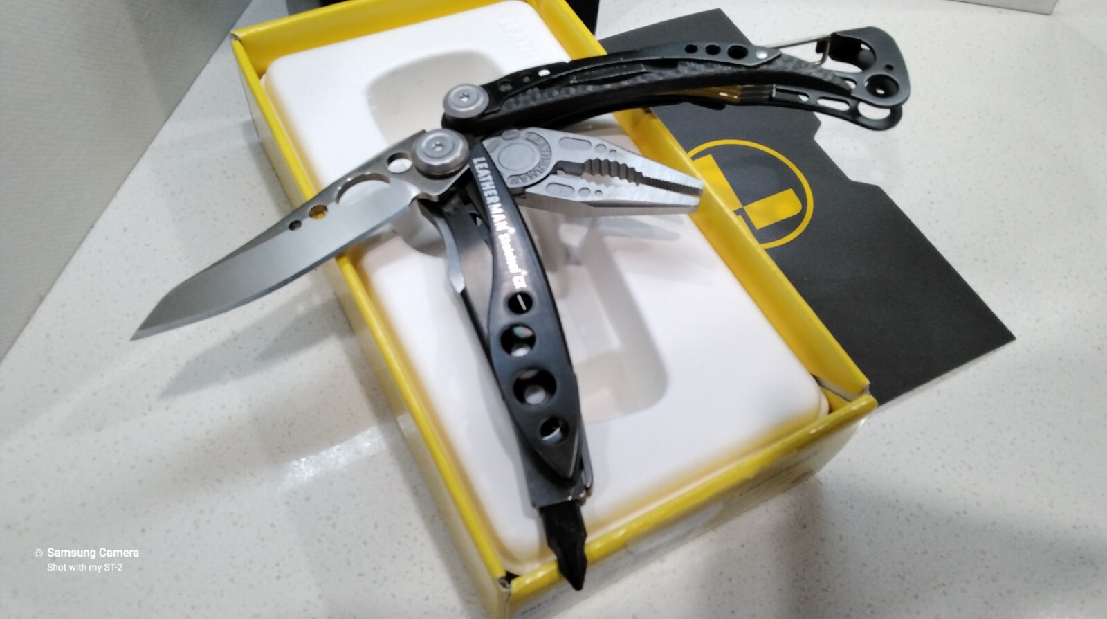 New Leatherman CX 0420 Date Stamp Multi-Tool Carbon Fiber Handle Insert 830849