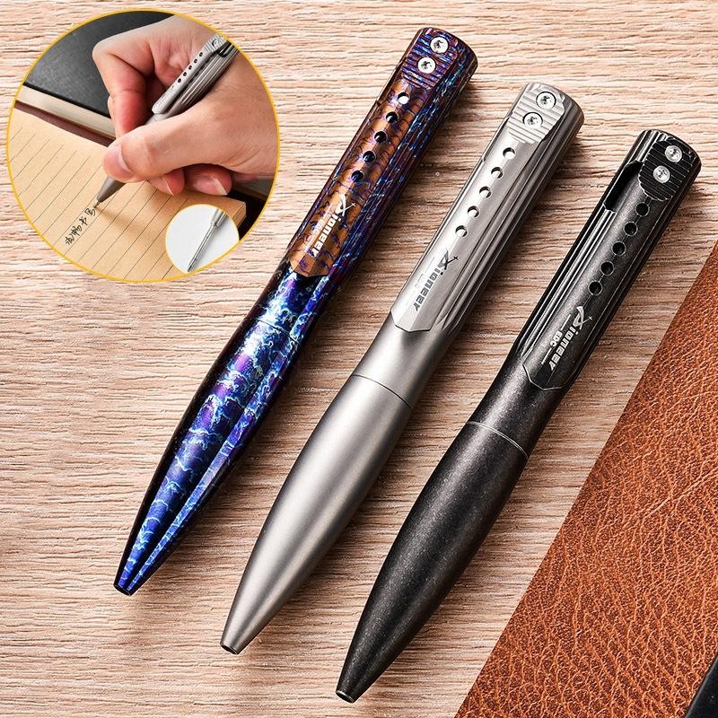 Titanium Edc Tactical Pen – Multifunction Survival Writing Tool & Glass Breaker