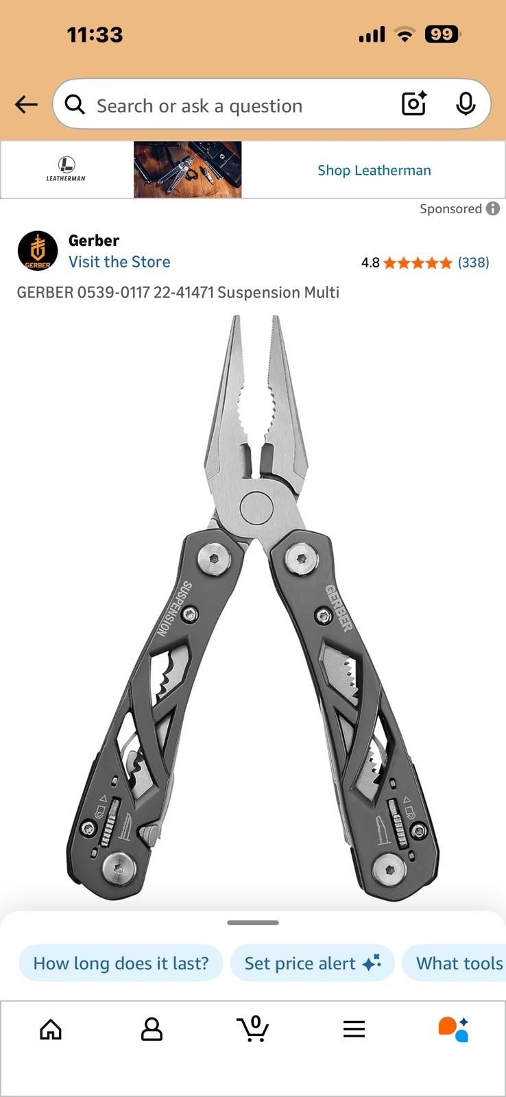 gerber gear multi-plier 600