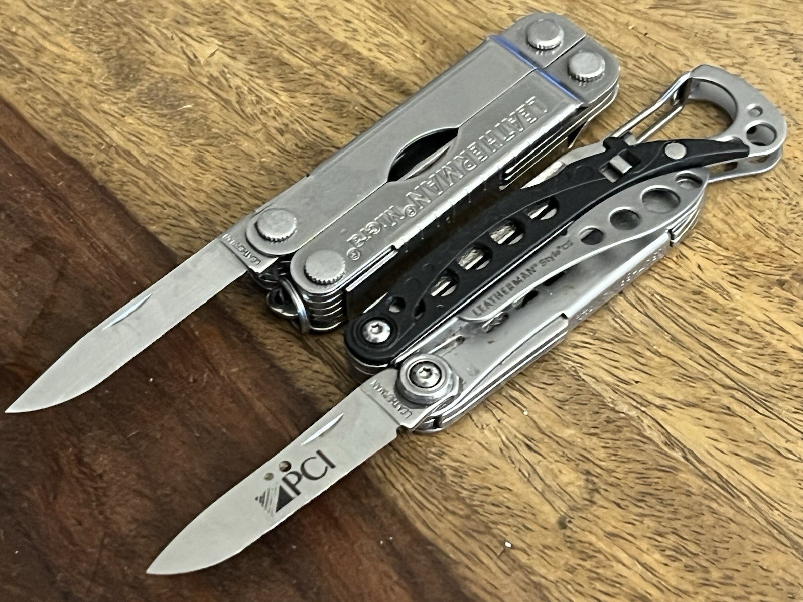 Retired Leatherman Style CS & MICRA Multi Tool Knife Excellent Cond. (Lot Of 2)