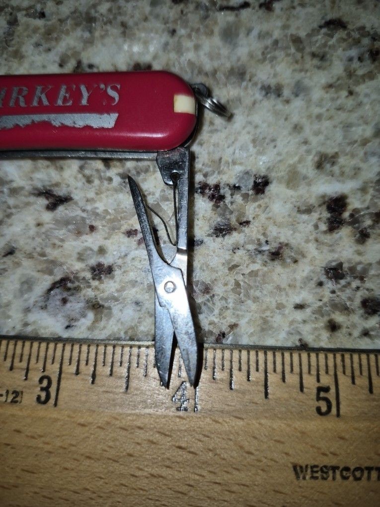 Vintage Advertising Multi-Tool, Knife File Scissors