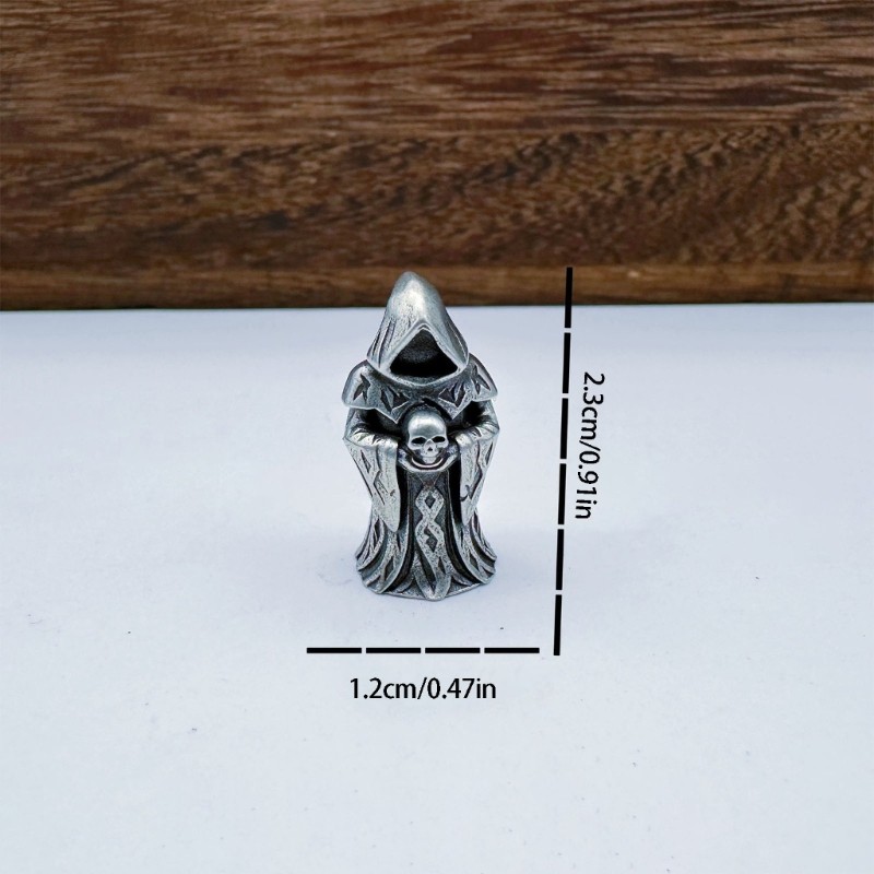 Unique Metal Bead Fashion Parachute Cord Bead for Lanyard Pendants Key