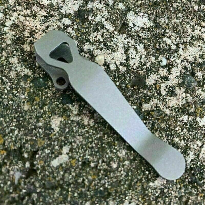 Custom Portable Titanium Pocket Clip Back Clamp for Benchmade/Emerson/ProTech