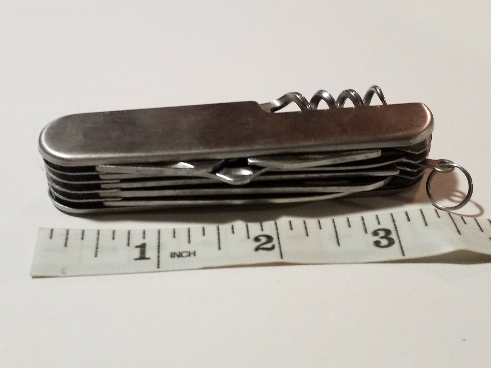 TeamTools 12pc. Multi-tool Stainless Steel Folding Pocket Knife Heavy Duty