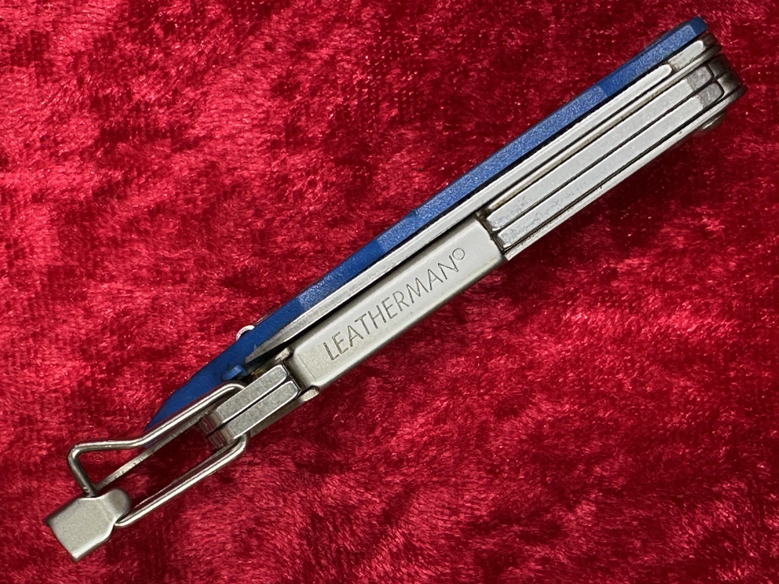 Leatherman Style PS Blue 7 Tool Multi-Tool Pliers 2011 Customized w/Knife (531)