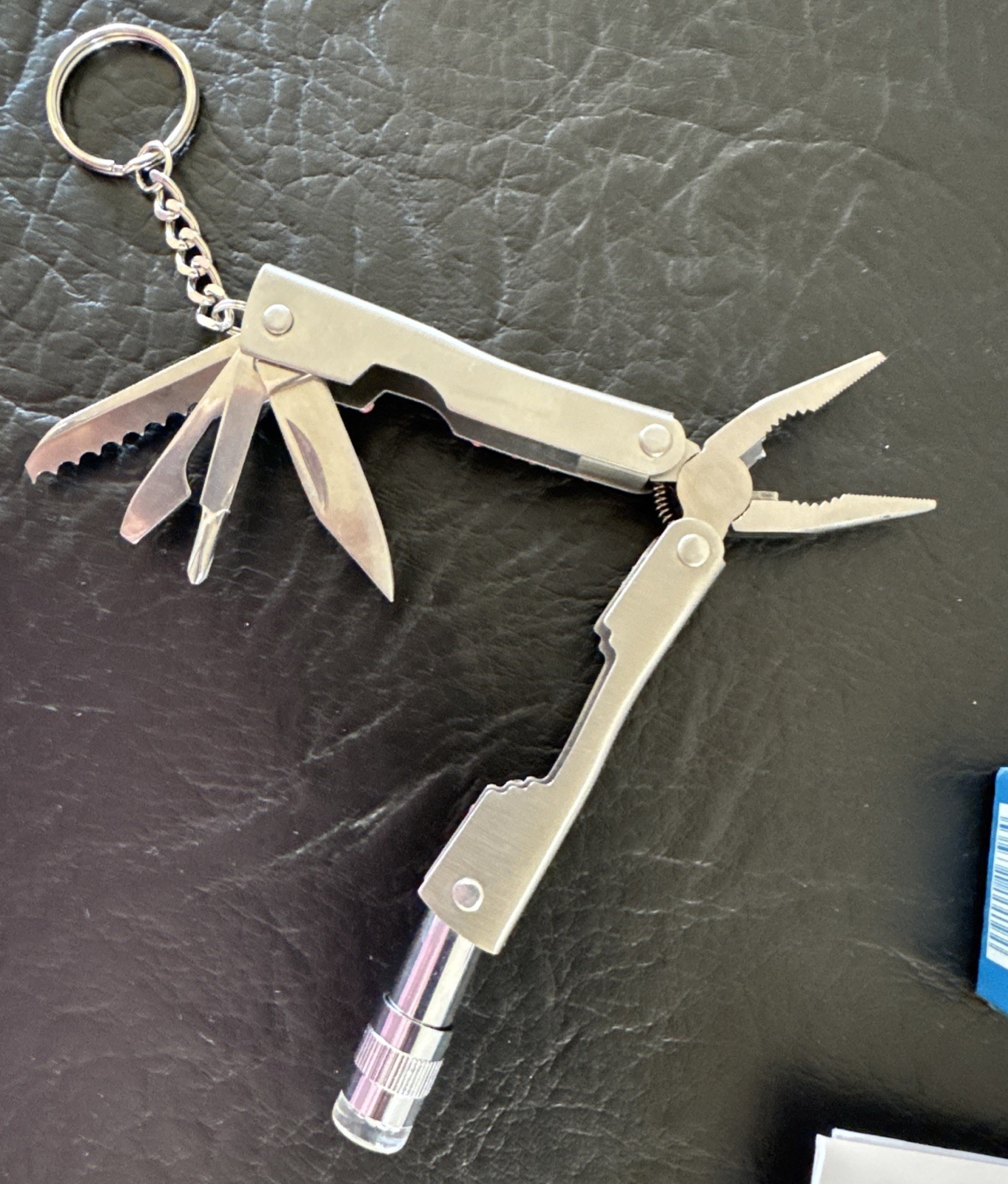 Avon Pink Bejeweled Multi Tool With Light NIB WORKS