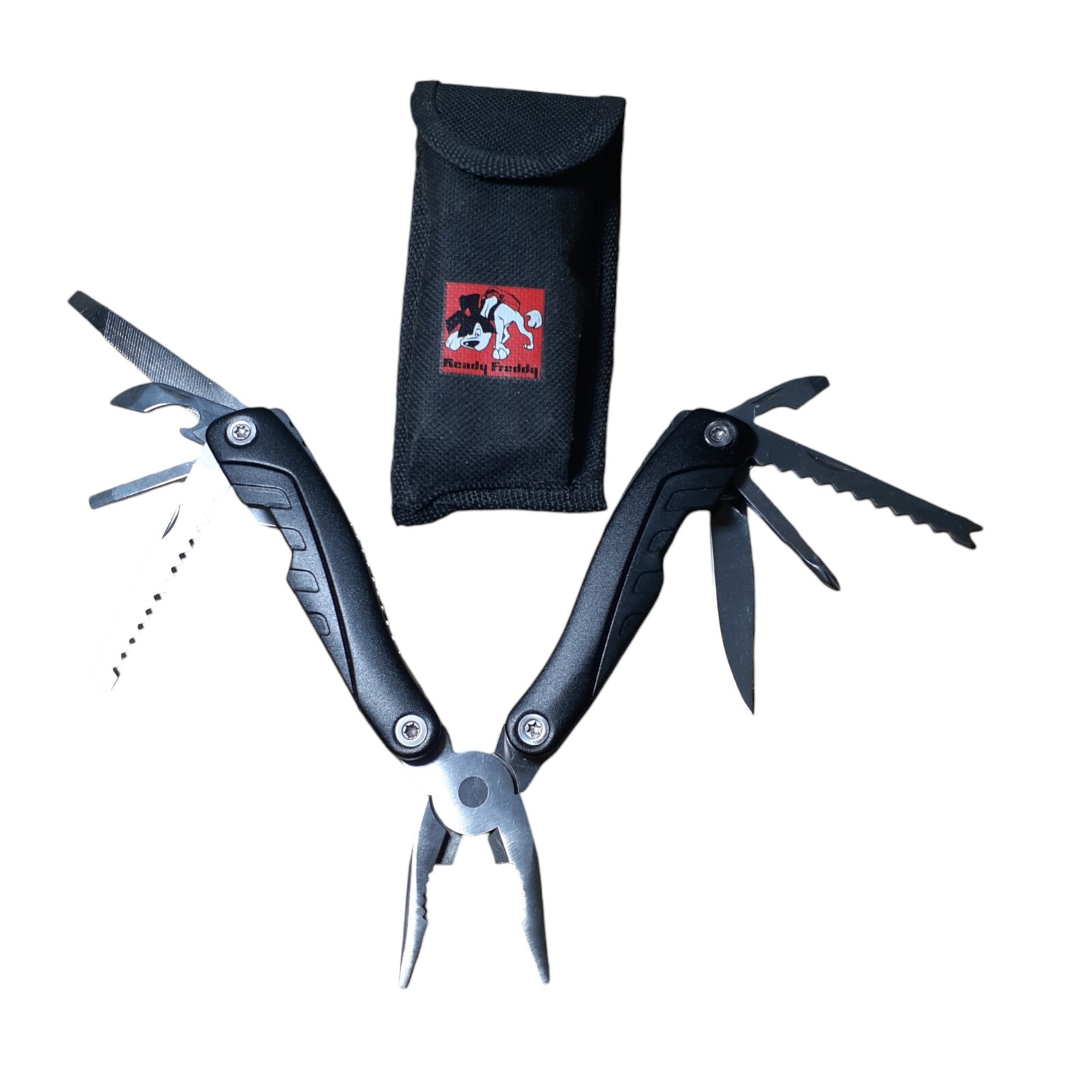 Multi-tool All in One Pliers Bottle Opener Flat & Phillips Screwdriver Saw Knife