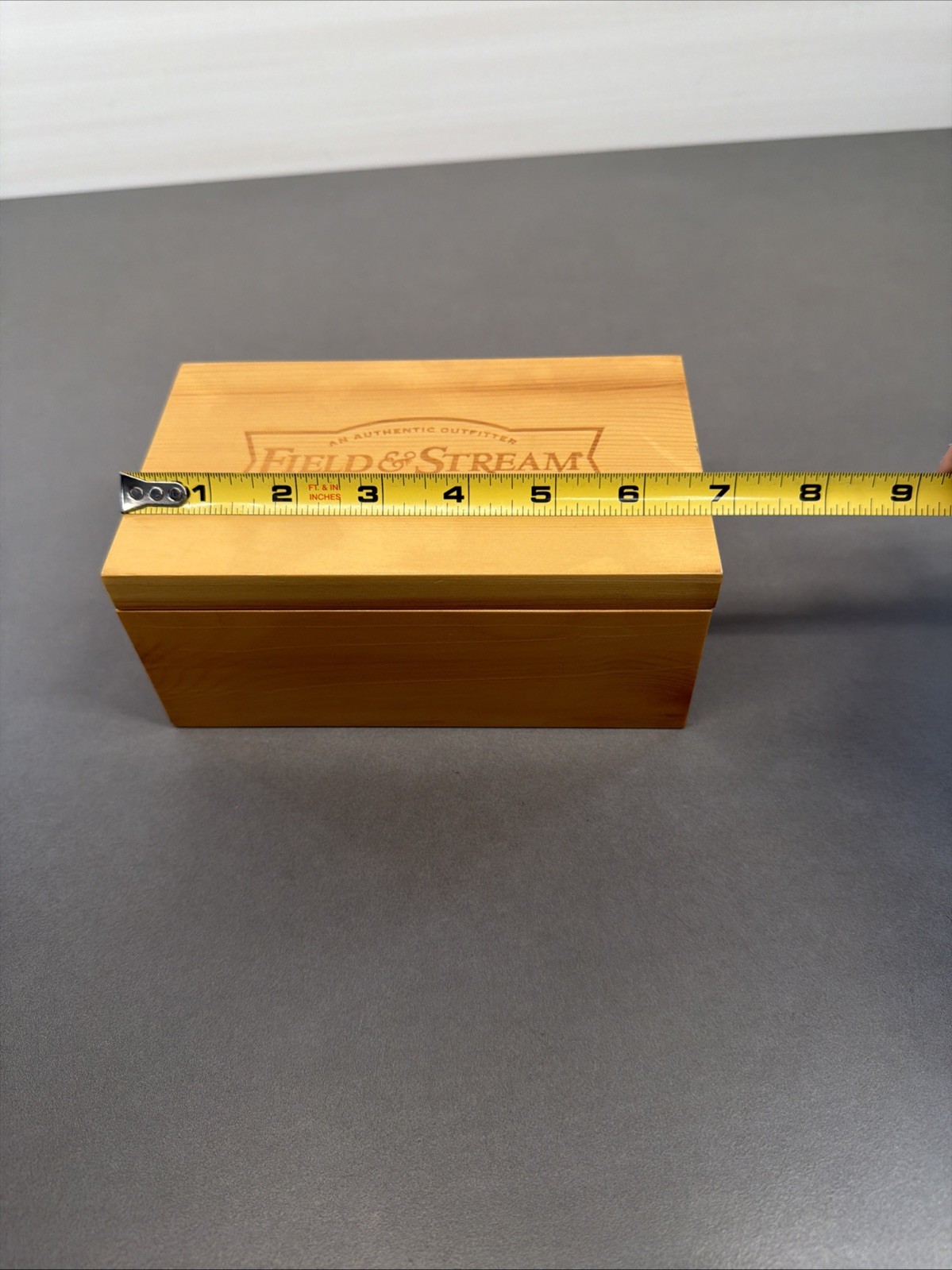 Field & Stream Multi Tool 10 Function In Wooden Box Bt17
