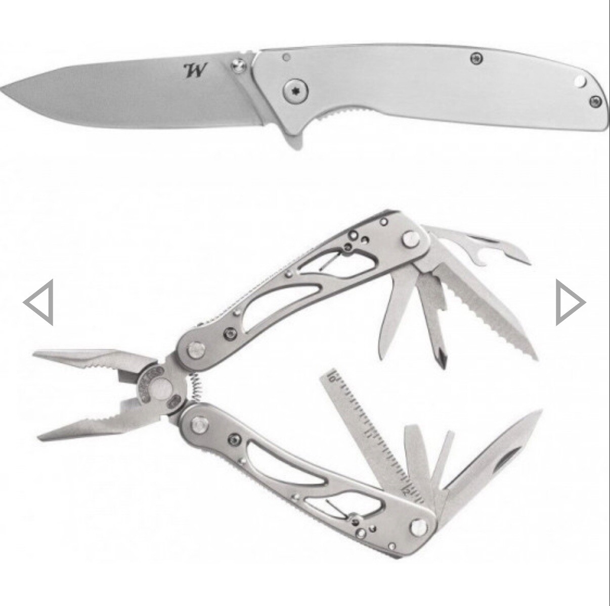 Winchester Iron Sight Knife And Winframe Multi Tool