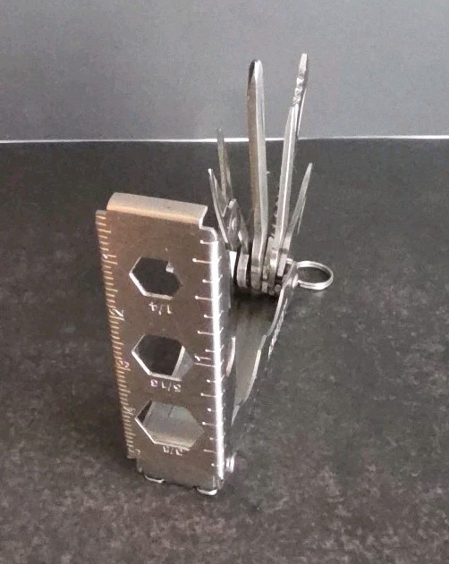 COAST Micro-Toolbox Multitool Stainless Steel 7 blades
