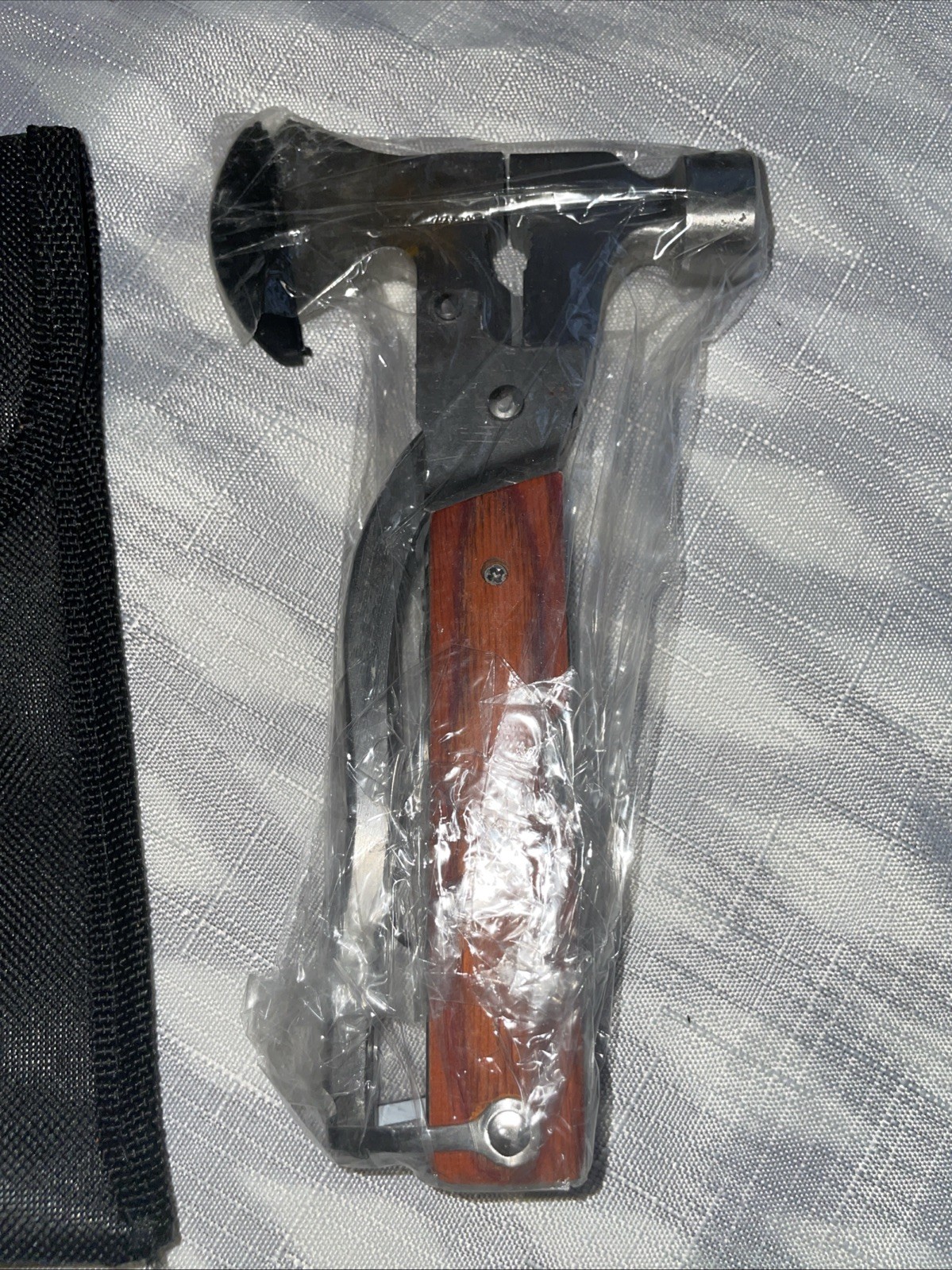 Multi Tools Hammer Axe Knife Wire Cutter Pliers Screwdriver Emergency Outdoor