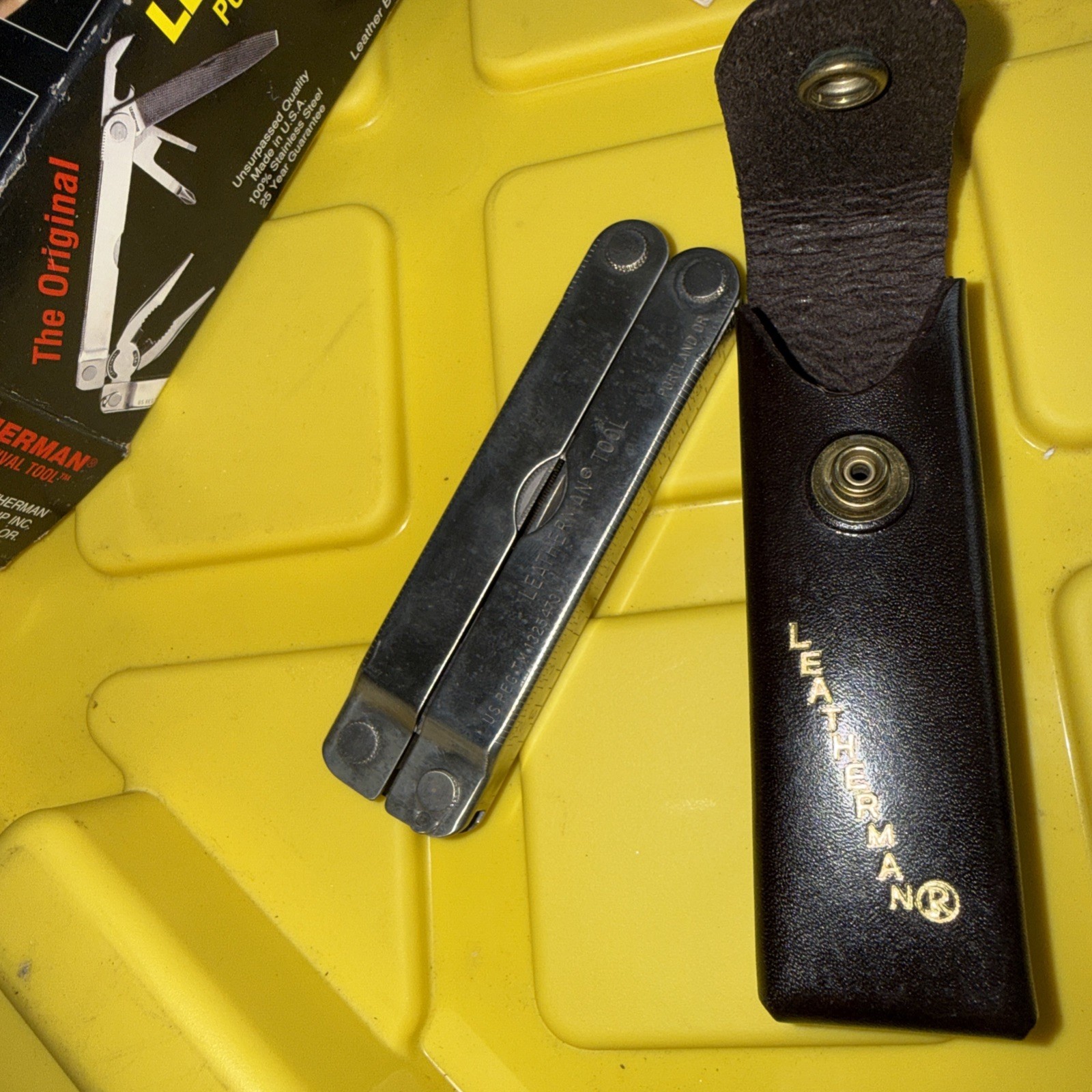 Leatherman Pocket Survival Tool Pliers In Your Pocket OriginalMultiTool NEW NIB