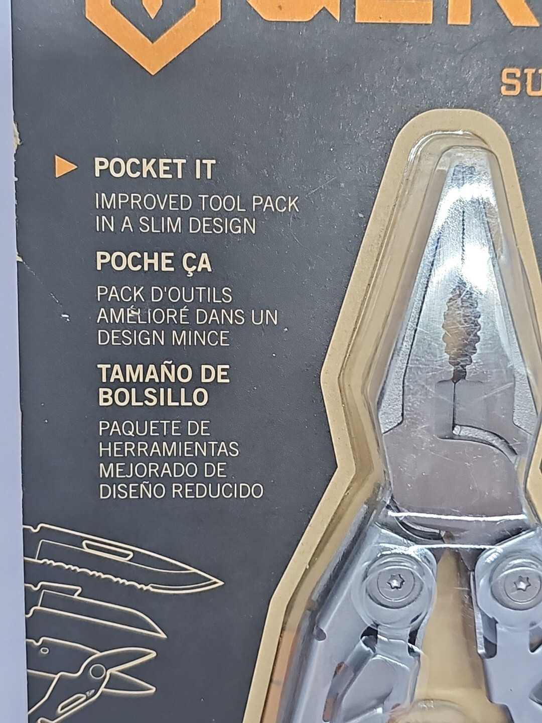 Gerber 31-003634 15 in 1 Multi-Tool w Pocket Clip, Spring Lded Pliers And MORE!!