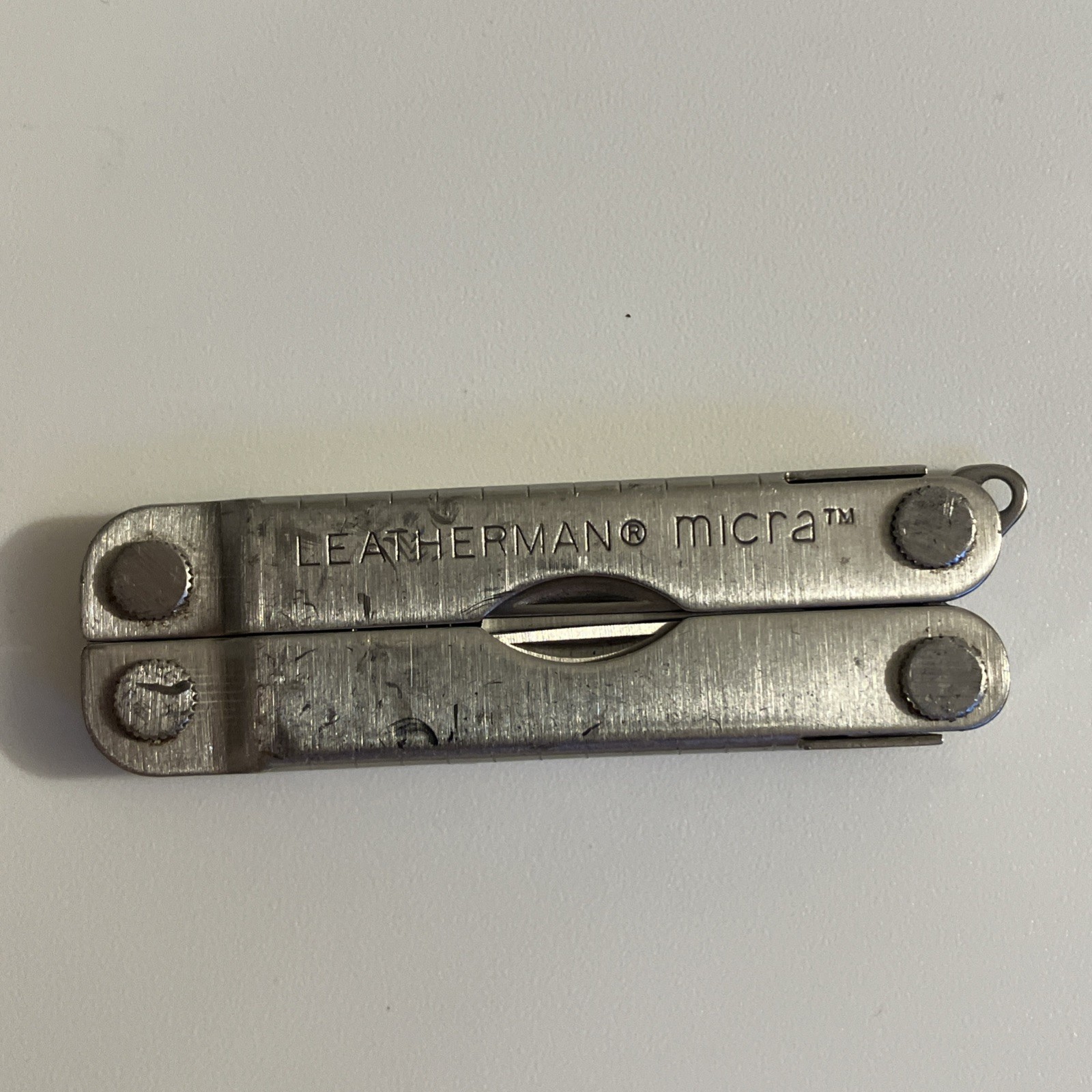 Leatherman Micra Multi-Tool Stainless Steel Keychain Scissors Pocket Knife USA
