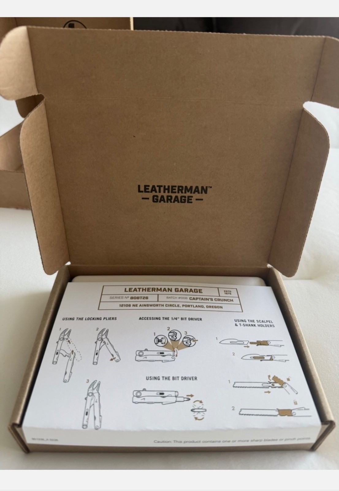 Leatherman Garage Batch 008 Captain’s Crunch Limited Edition Multi-Tool – NEW