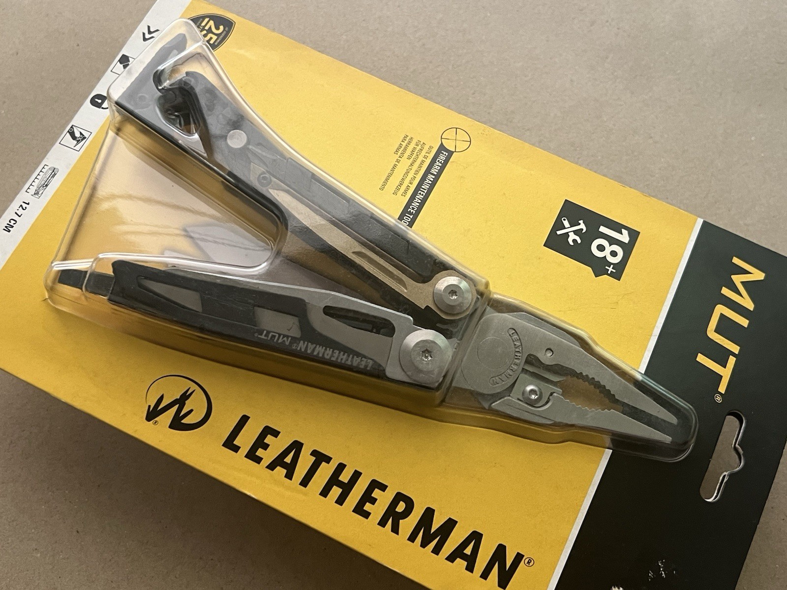 LEATHERMAN MUT, Molle Brown Sheath, New Old Stock, Retried.