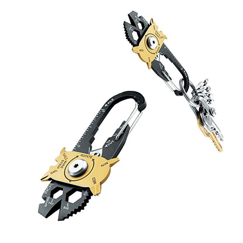 Multi-functional EDC Outdoor Tool 20 In 1 Stainless Steel Wrench Tool