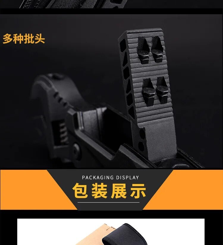 Multifunctional Wrench Pliers Outdoor Combination EDC Tool Plier Saw Wrench Tool