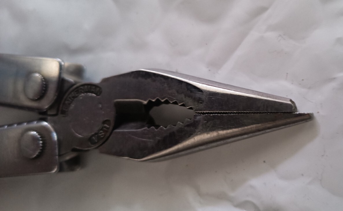 Vintage USA Leatherman Multi Tool & Sheath US REG TM 1325473 Pliers Knife