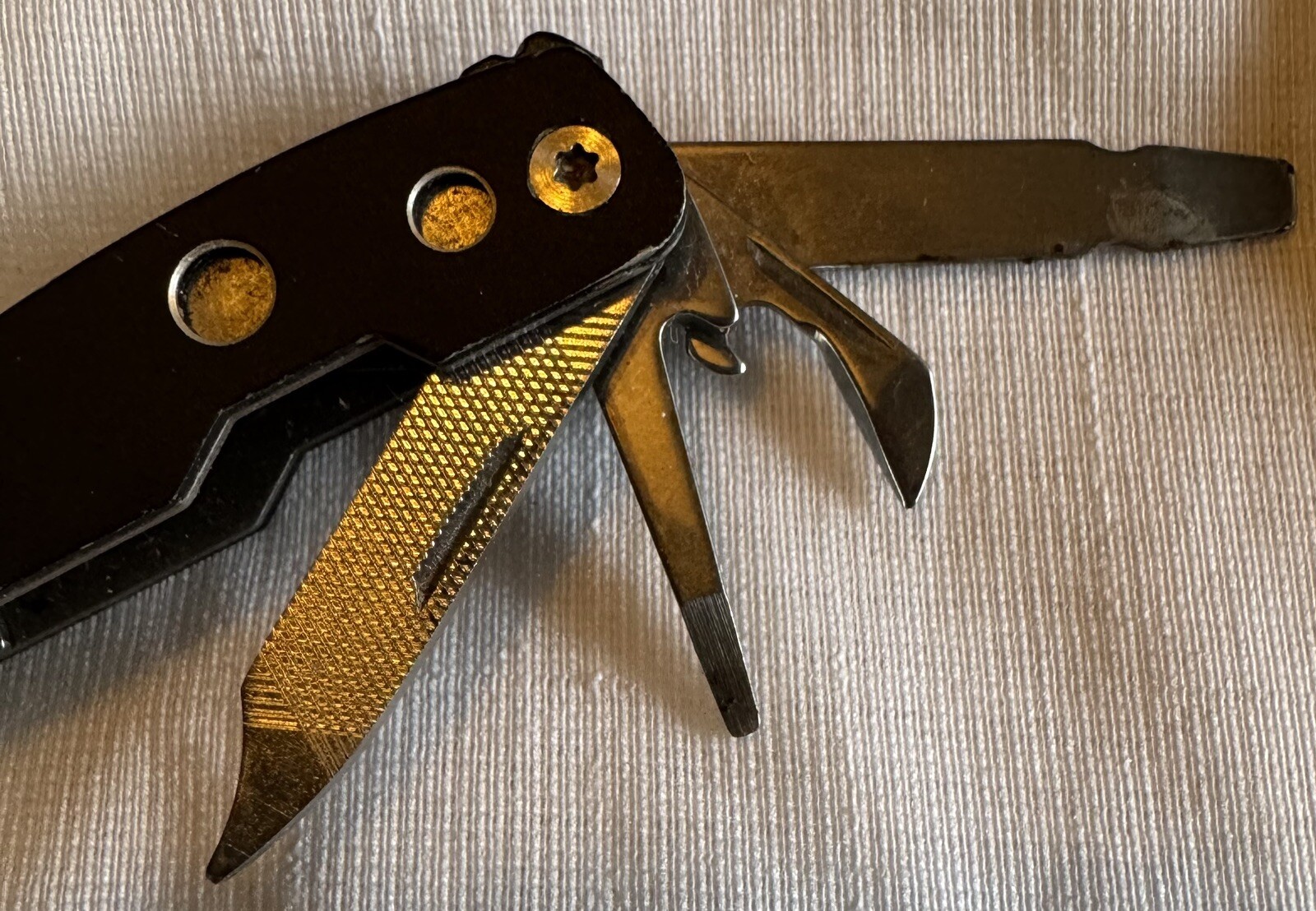 Vintage Sheffield 11 in 1 Multi Tool Black Handle