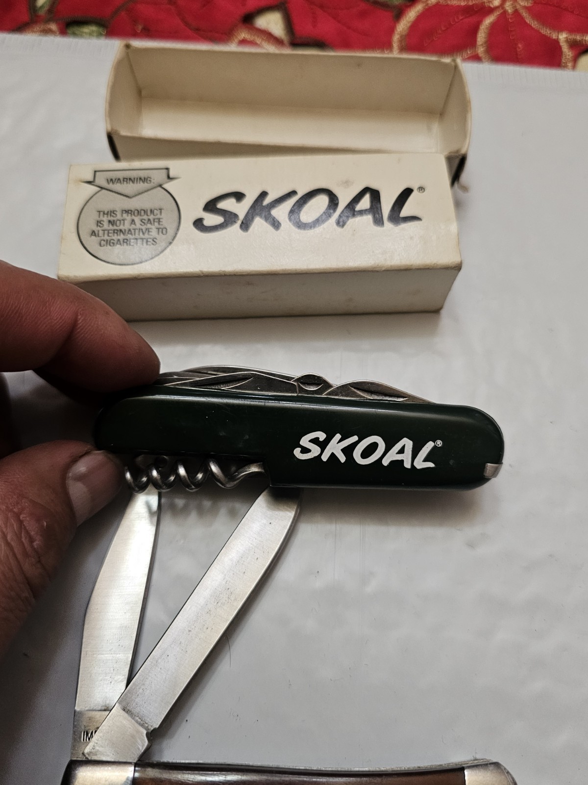 Vtg Knives Lot IMPERIAL & SKOAL Multi-Tool Chew Tobacco Promotional Knife K3