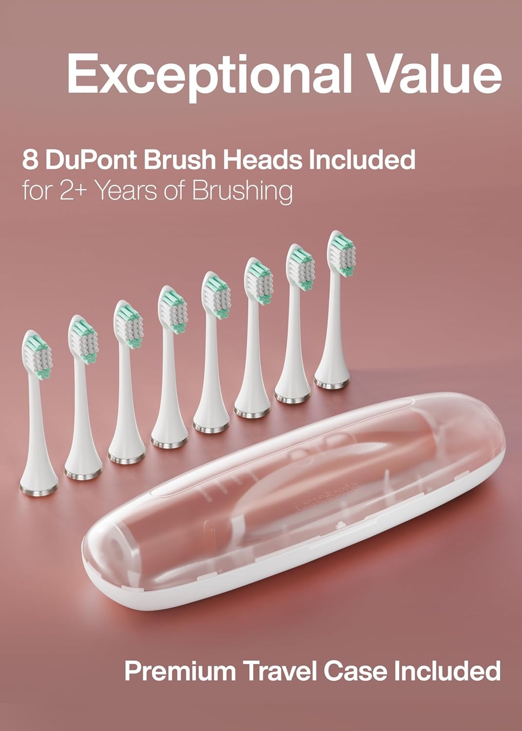 Aquasonic Vibe Series Ultra-Whitening Toothbrush – ADA Accepted Electric Tooth