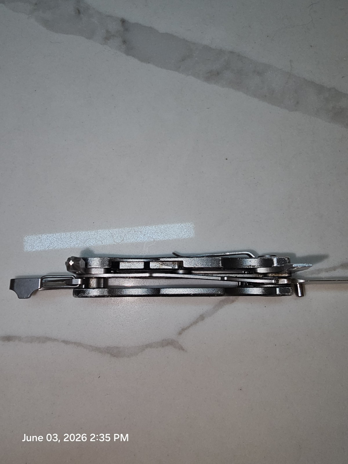 Leatherman C308 Multi-tool Knife Flathead Phillips Carabeaner Used Good