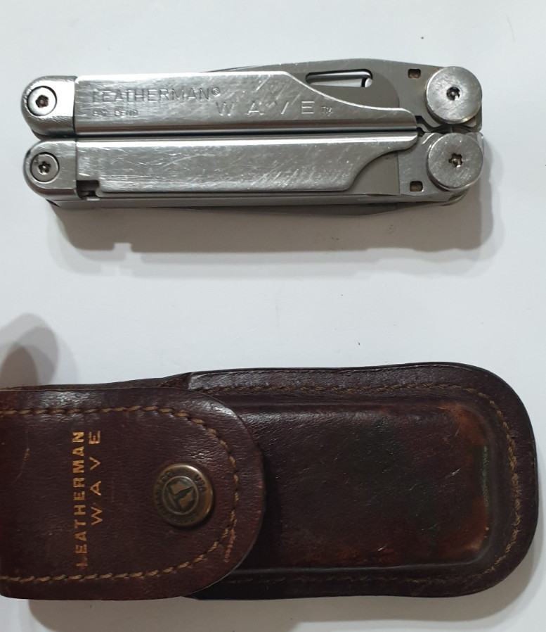 🔥🔥🔥 Leatherman 2000 Wave OG Original Gen1 Leather Sheath Multi Tool Pat Pend