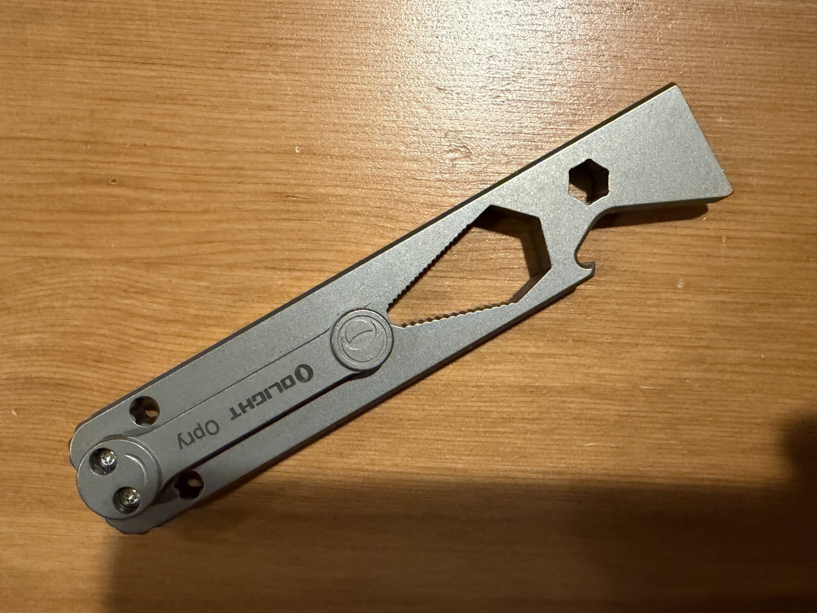 Olight Opry Titanium Pry Bar Bits Excellent Multitool EDC Great