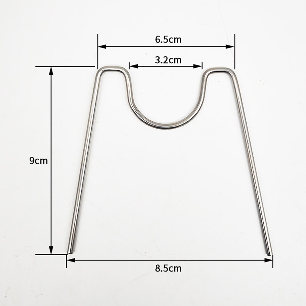 Gas Tank Rack Camping Equipment Stainless Steel Gas Cylinder Holder Canister Holder