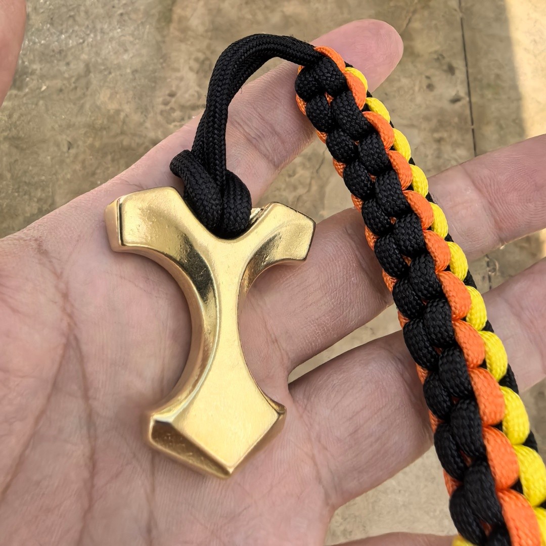 Pure copper EDC Tool Solid brass Pendant/Keychain