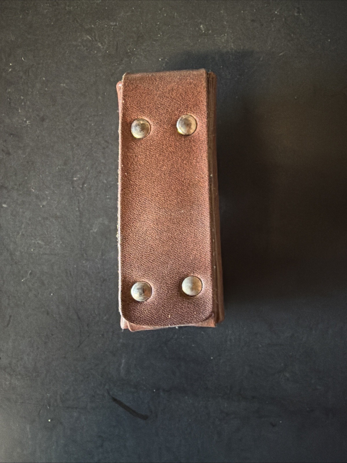 VTG American Camper Stainless Steel Multi Tool Foldable W Brown Belt Case Sheath