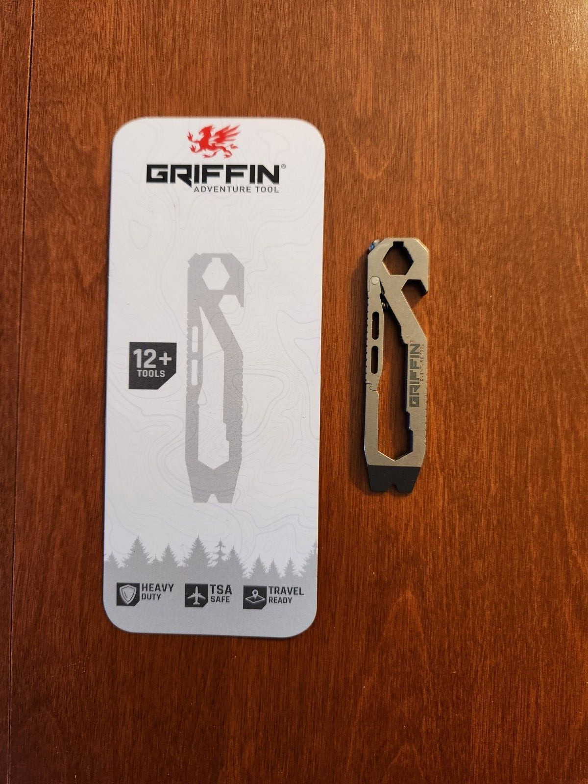 Original Griffin Adventure Titanium Keychain Multitool