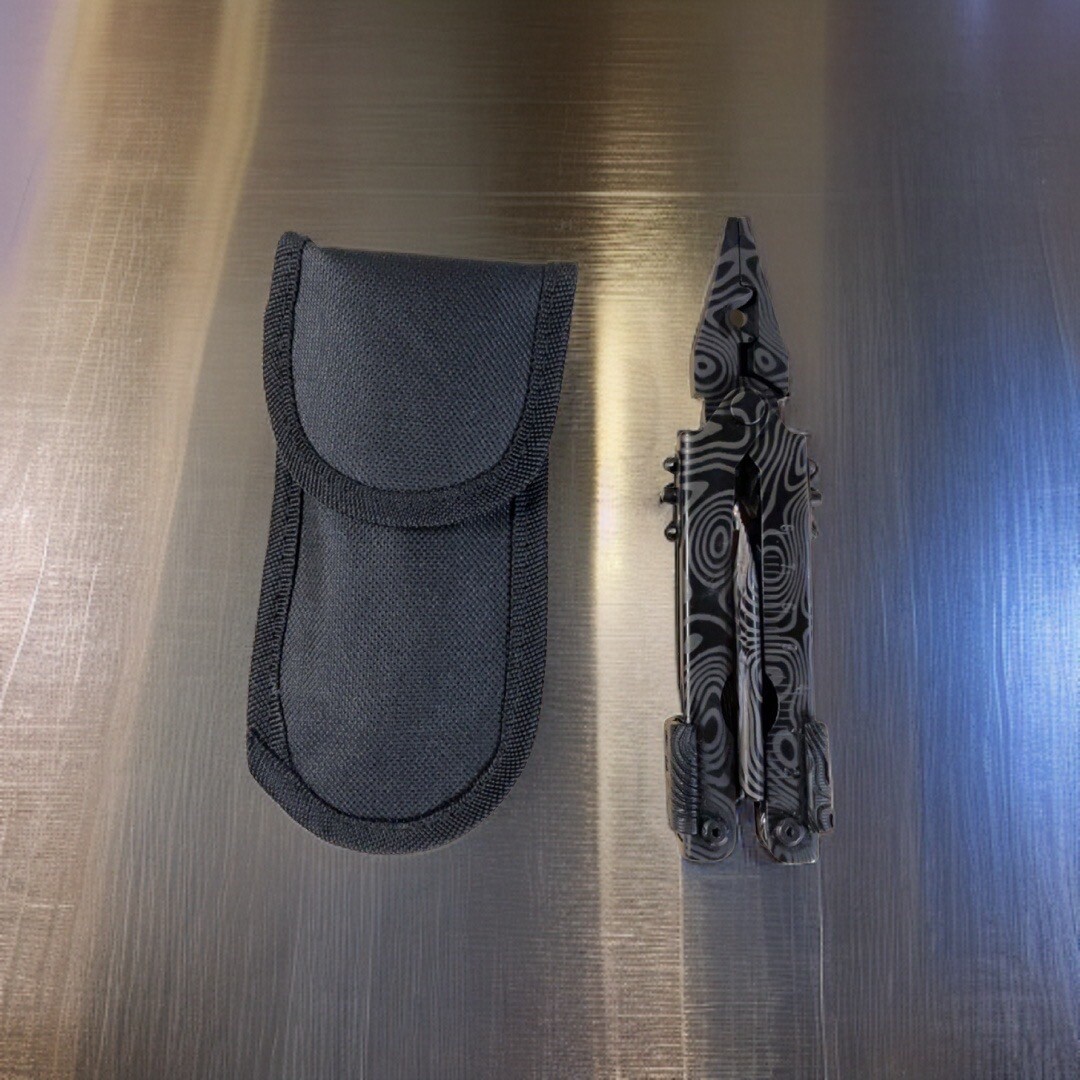 Stainless Steel Multipurpose Folding Survival Compact Tool Pliers Knife