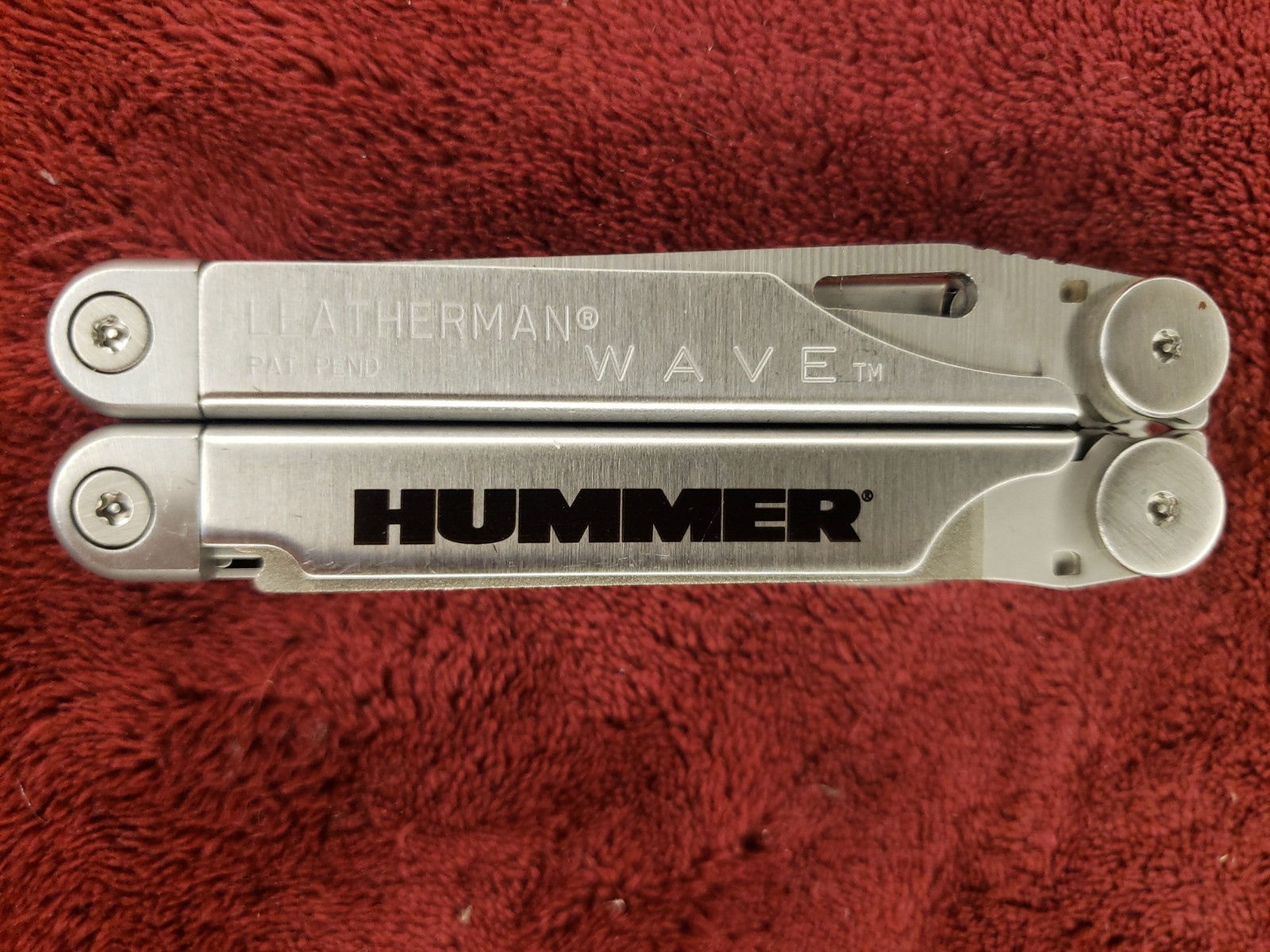 Leatherman Original Wave Vintage Multi Tool HUMMER Logo print