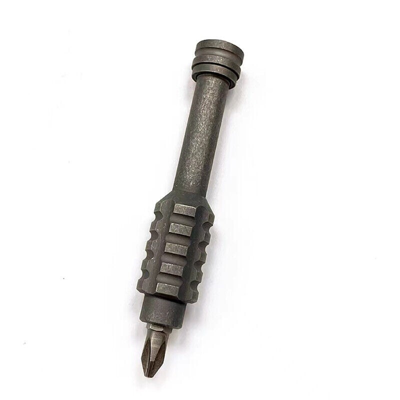 Titanium Alloy Pei Screwdriver Portable Gadget Cross Bit Riding Edc Multi-tools