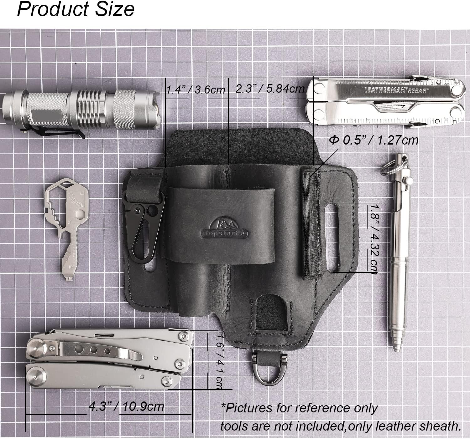 Leatherman Sheath with Flashlight Pocket