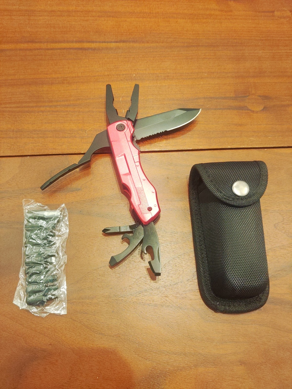 New Multi Tool With Pliers And Bits Sheath Included