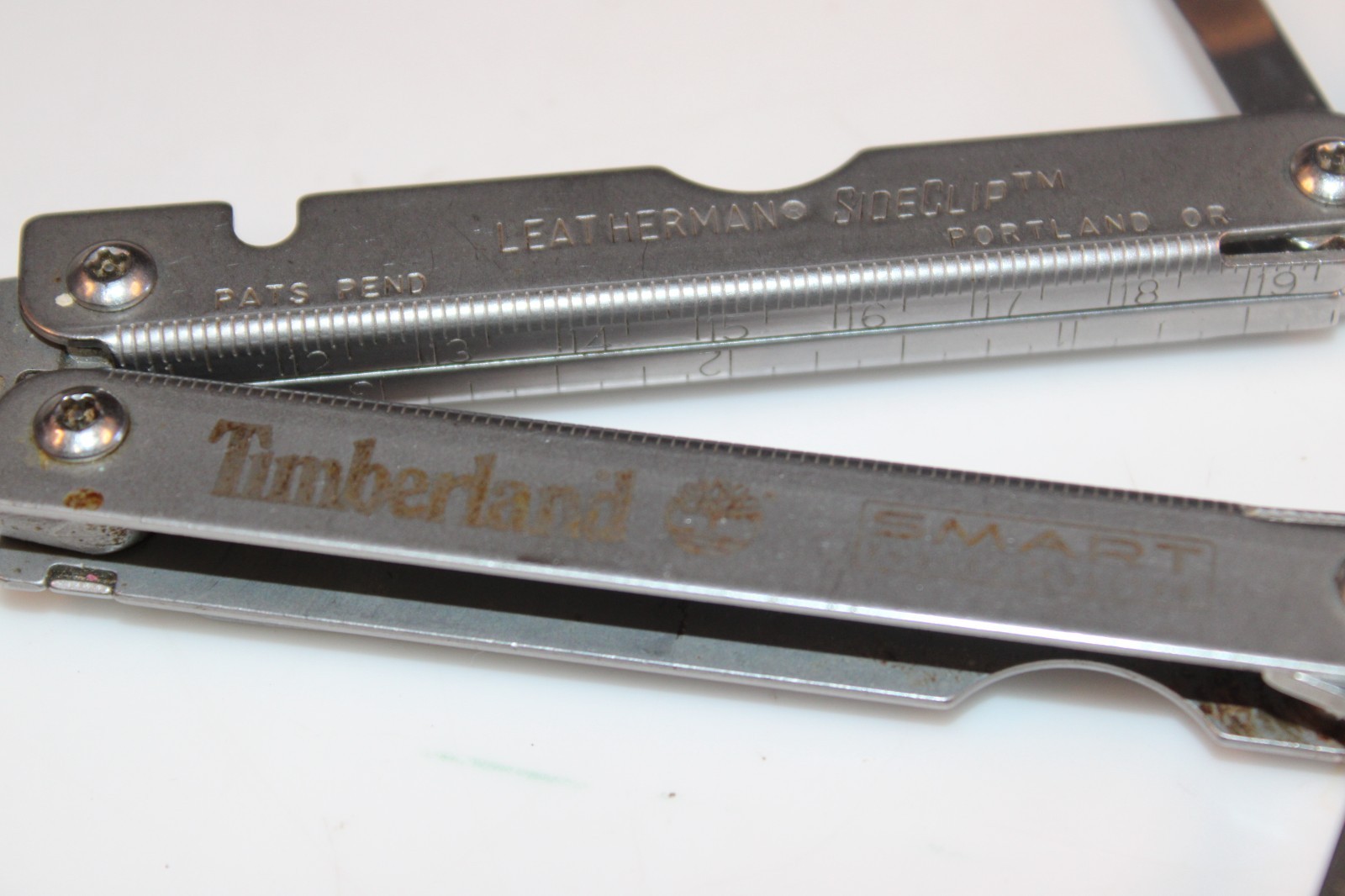 LEATHERMAN SIDECLIP MULTI TOOL MULTIPLIERS KNIFE TIMBERLAND SMART COMFORT SYSTEM