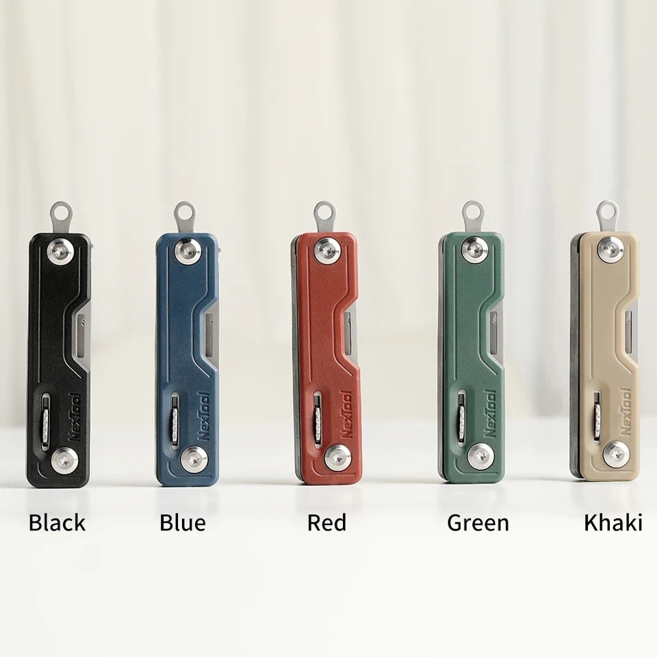 NexTool New 10-IN-1 Mini Folding Pocket Knife Hand Tools Survival Edc Multi Tool