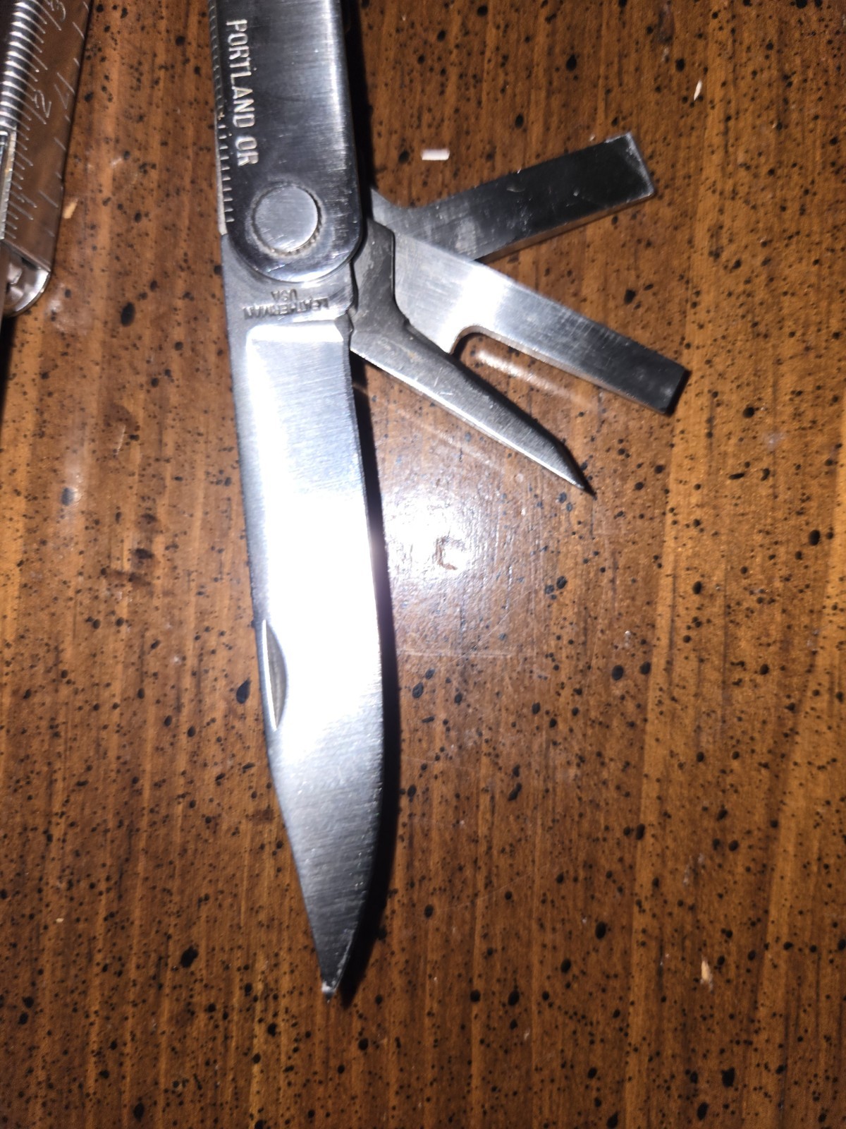 Leatherman PST (retired) Multi-Tool and Leather Sheath USA Vintage – LOOK!