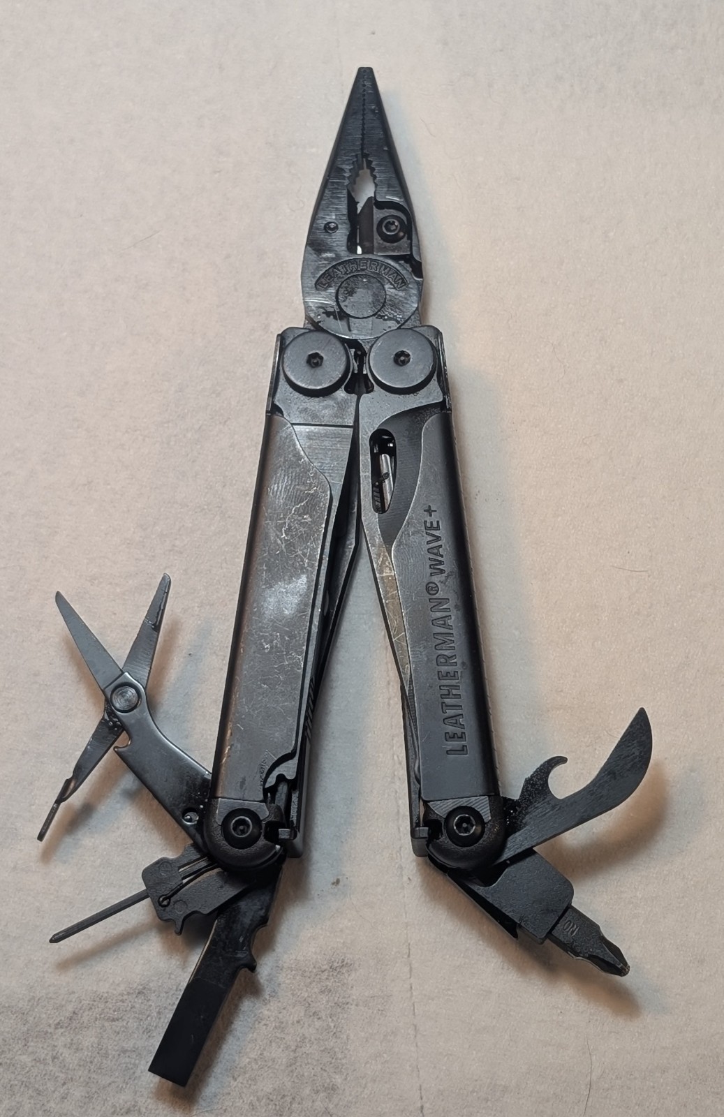 leatherman wave plus black