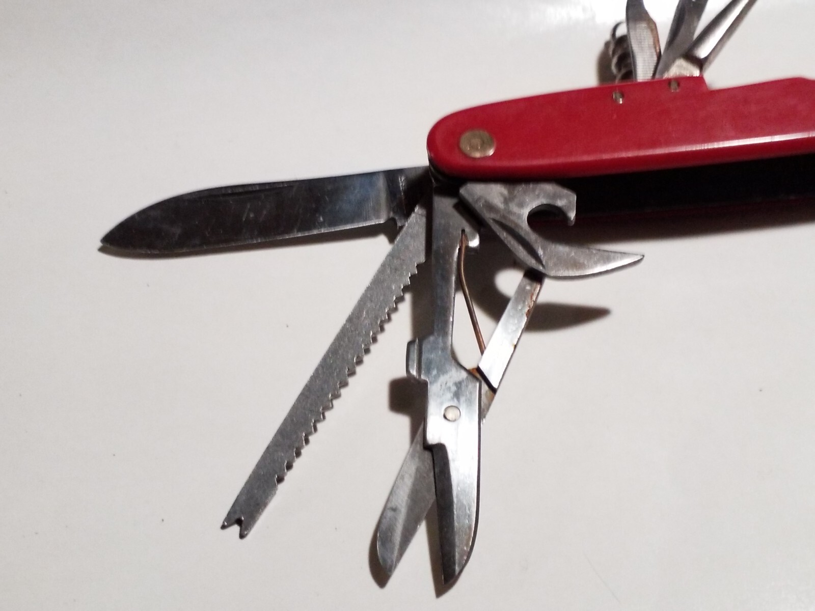 Heavy-duty Vintage 11pc. Multi-tool Stainless Steel Tools/ Folding Pocket Knifes