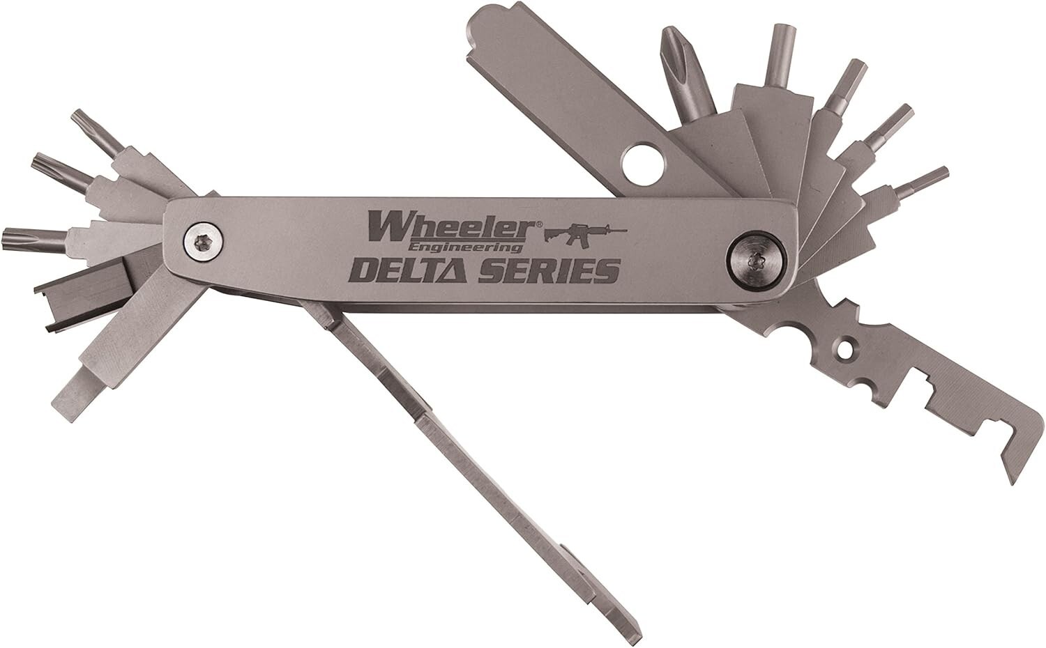 Durable Compact Multi-Tool with Hex & Torx Bits for Tactical Repair & Cleaning