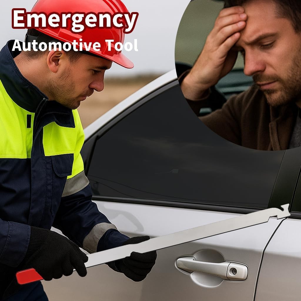 22 Inches Stainless Steel Slim Jim Tool, Emergency Automotive Tool
