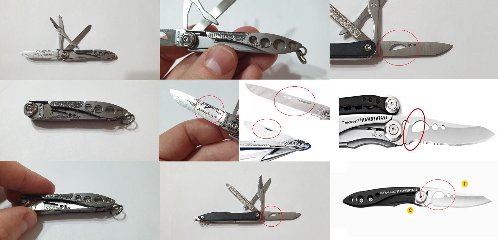 🔥🔥 Leatherman Style One Hand Opening Prototype and Factory Misprint Very Rare